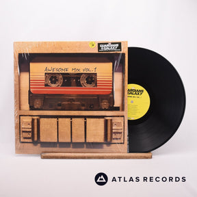 Various Guardians Of The Galaxy Awesome Mix Vol. 1 LP Vinyl Record - Front Cover & Record