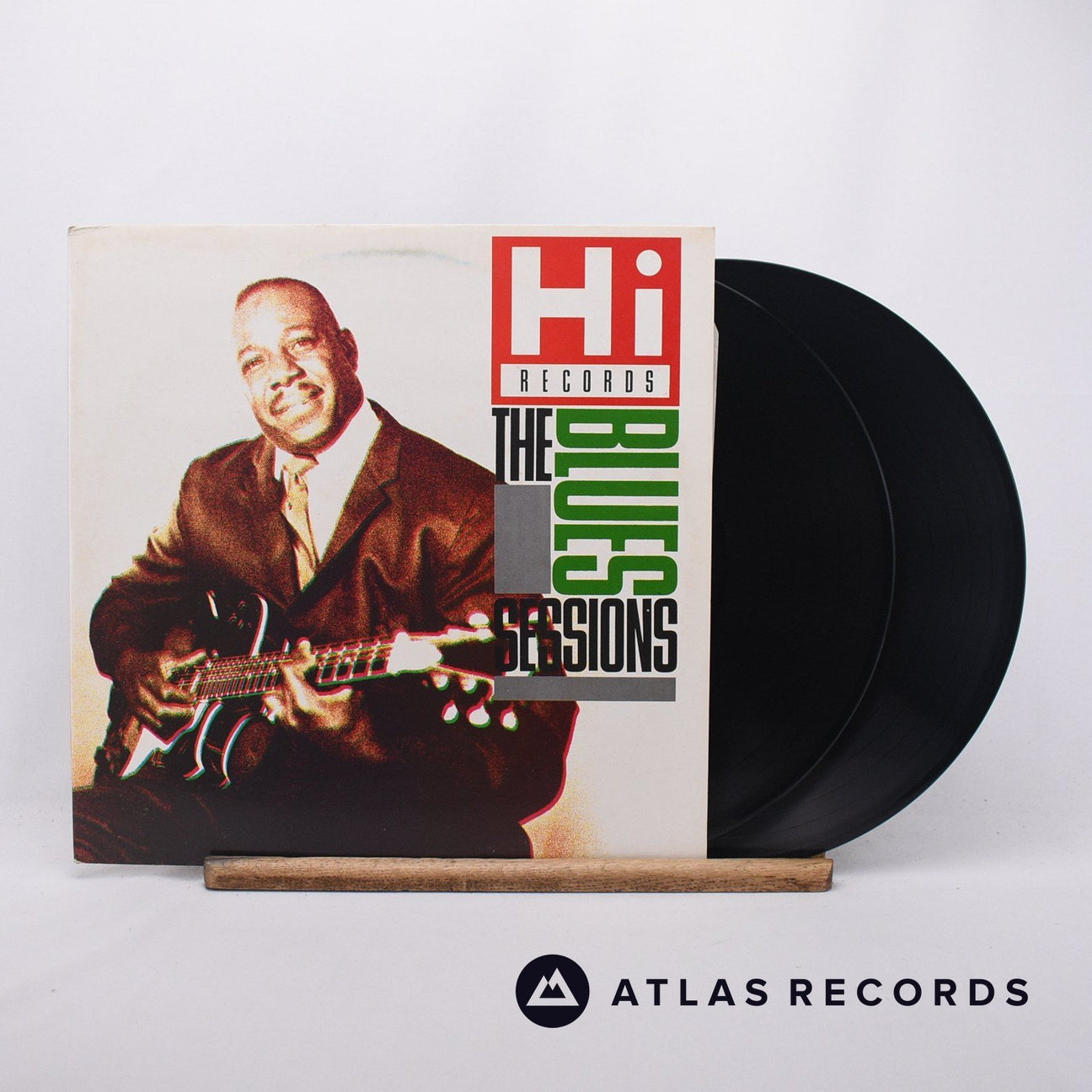 Various Hi Records: The Blues Sessions 2 x LP Vinyl Record - Front Cover & Record