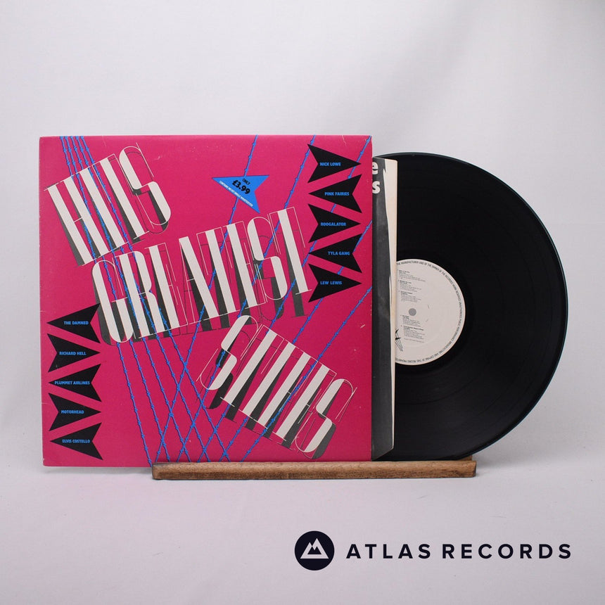 Various Hits Greatest Stiffs LP Vinyl Record - Front Cover & Record