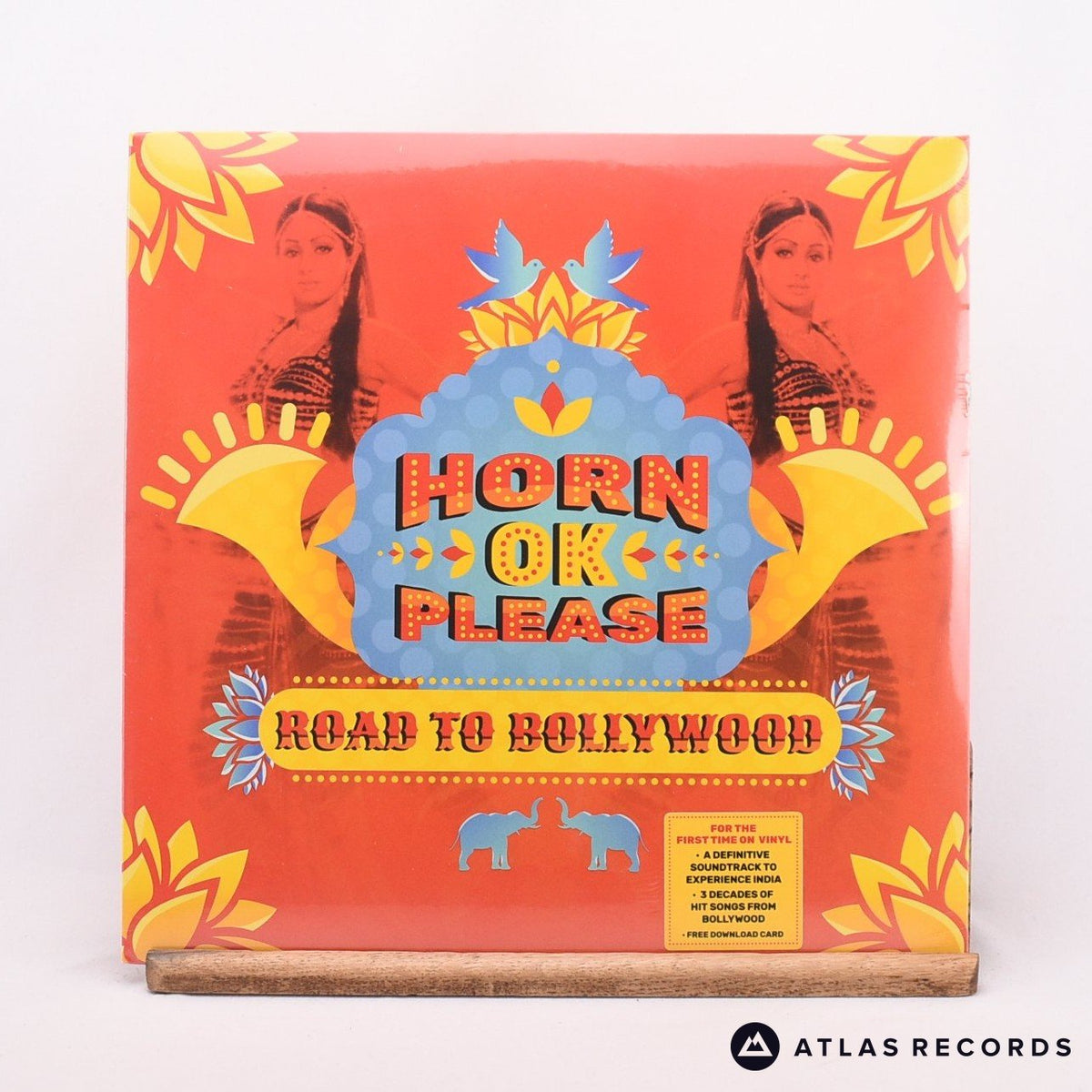 Various Horn OK Please - Road To Bollywood LP Vinyl Record - Front Cover & Record