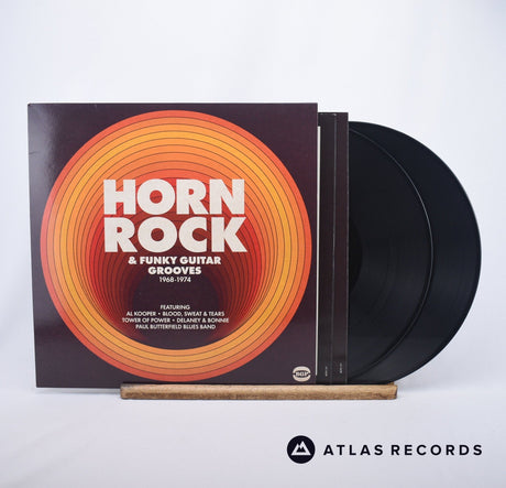 Various Horn Rock & Funky Guitar Grooves 1968-1974 2 x LP Vinyl Record - Front Cover & Record
