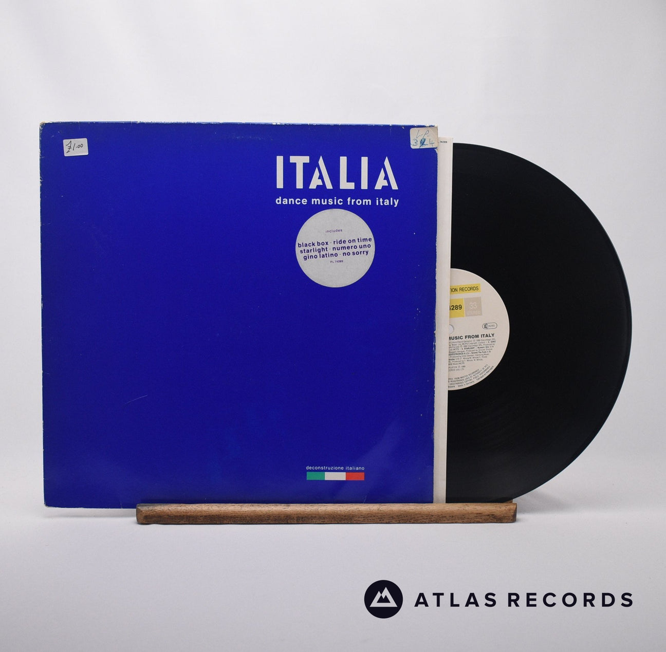 Various Italia LP Vinyl Record - Front Cover & Record