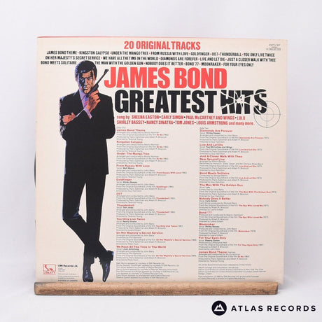 Various - James Bond Greatest Hits - LP Vinyl Record - EX/VG+