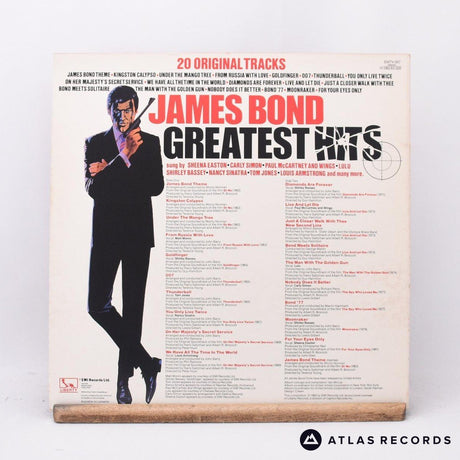 Various - James Bond Greatest Hits - LP Vinyl Record - VG+/EX
