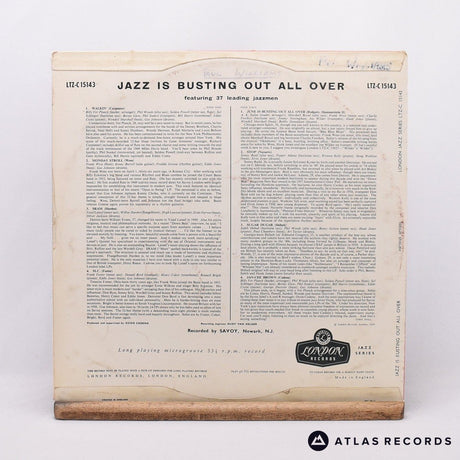 Various - Jazz Is Busting Out All Over - Mono Reissue LP Vinyl Record - VG+/VG+