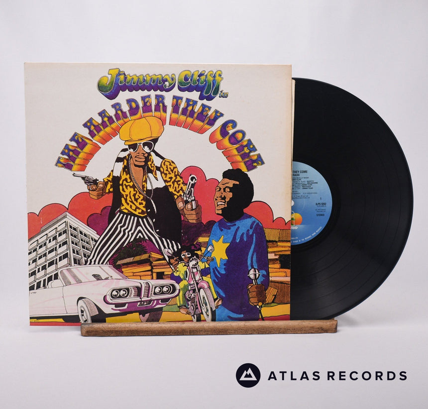 Various Jimmy Cliff In "The Harder They Come" LP Vinyl Record - Front Cover & Record