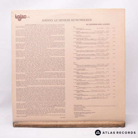 Various - Johnny Guarnieri Remembered As Sideman And Leader - LP Vinyl Record