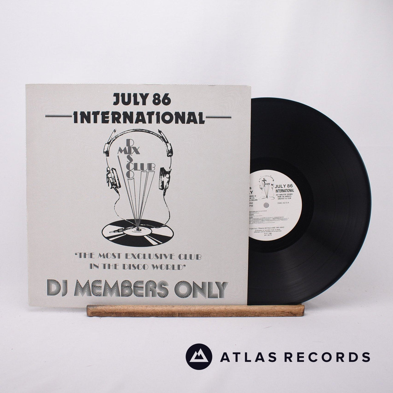 Various July 86 - International LP Vinyl Record - Front Cover & Record
