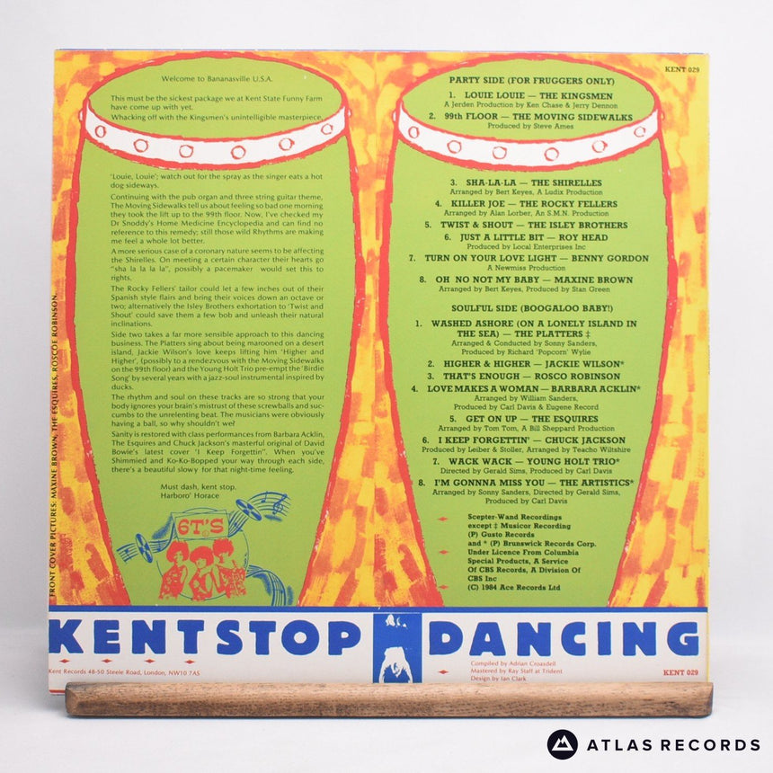 Various - Kent Stop Dancing - LP Vinyl Record - EX/EX