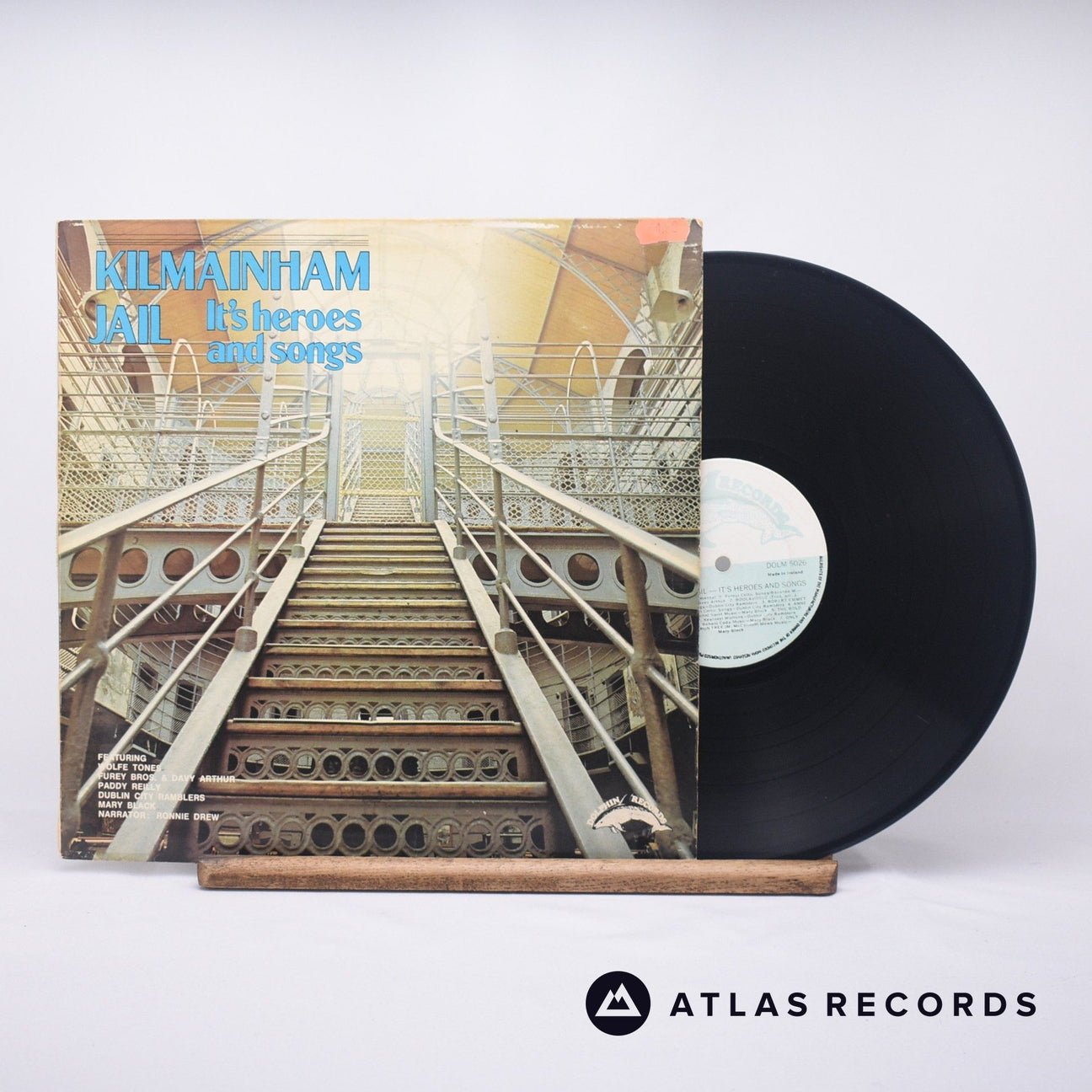 Various Kilmainham Jail - It's Heroes And Songs LP Vinyl Record - Front Cover & Record