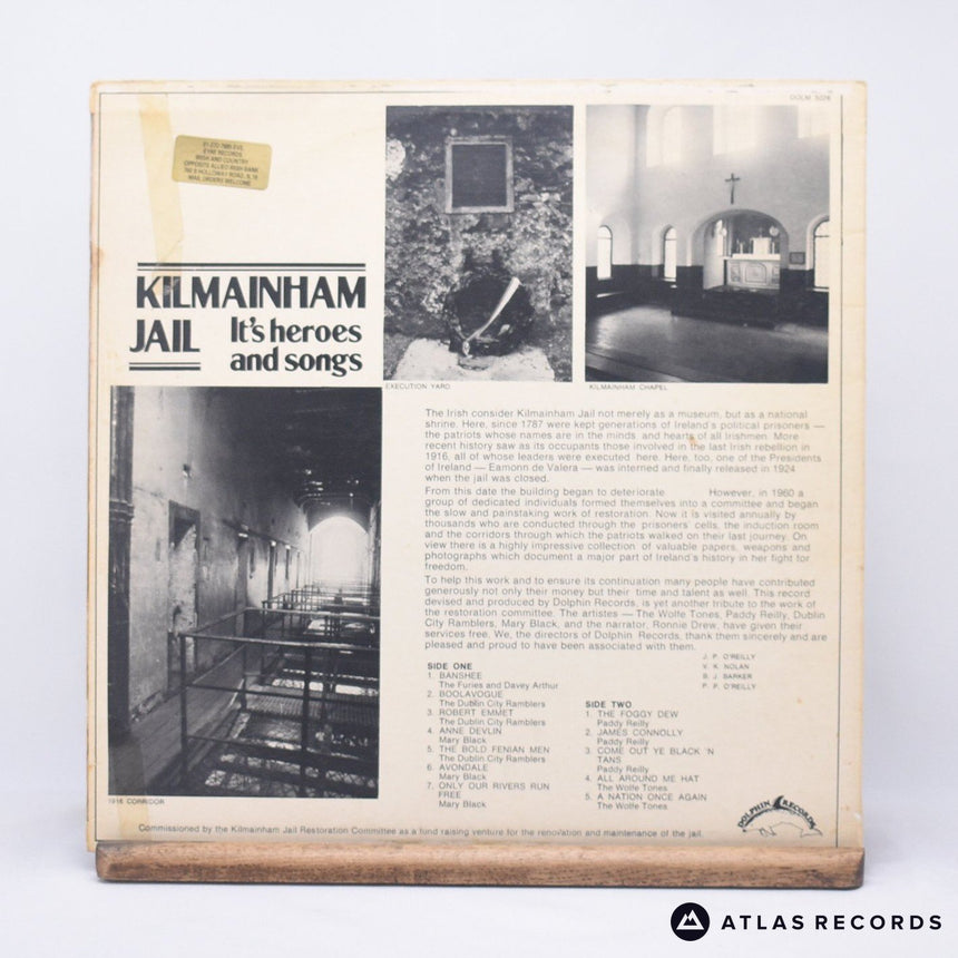 Various - Kilmainham Jail - It's Heroes And Songs - LP Vinyl Record - VG+/VG