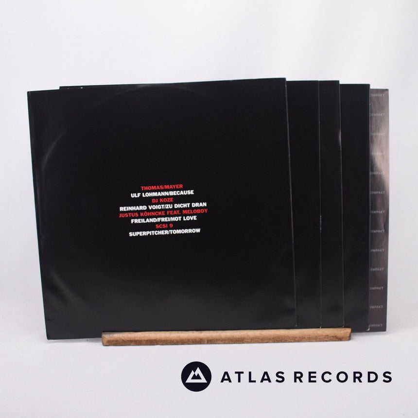 Various - Kompakt 100 - Poster Gatefold 4 x 12" Vinyl Record - VG+/EX