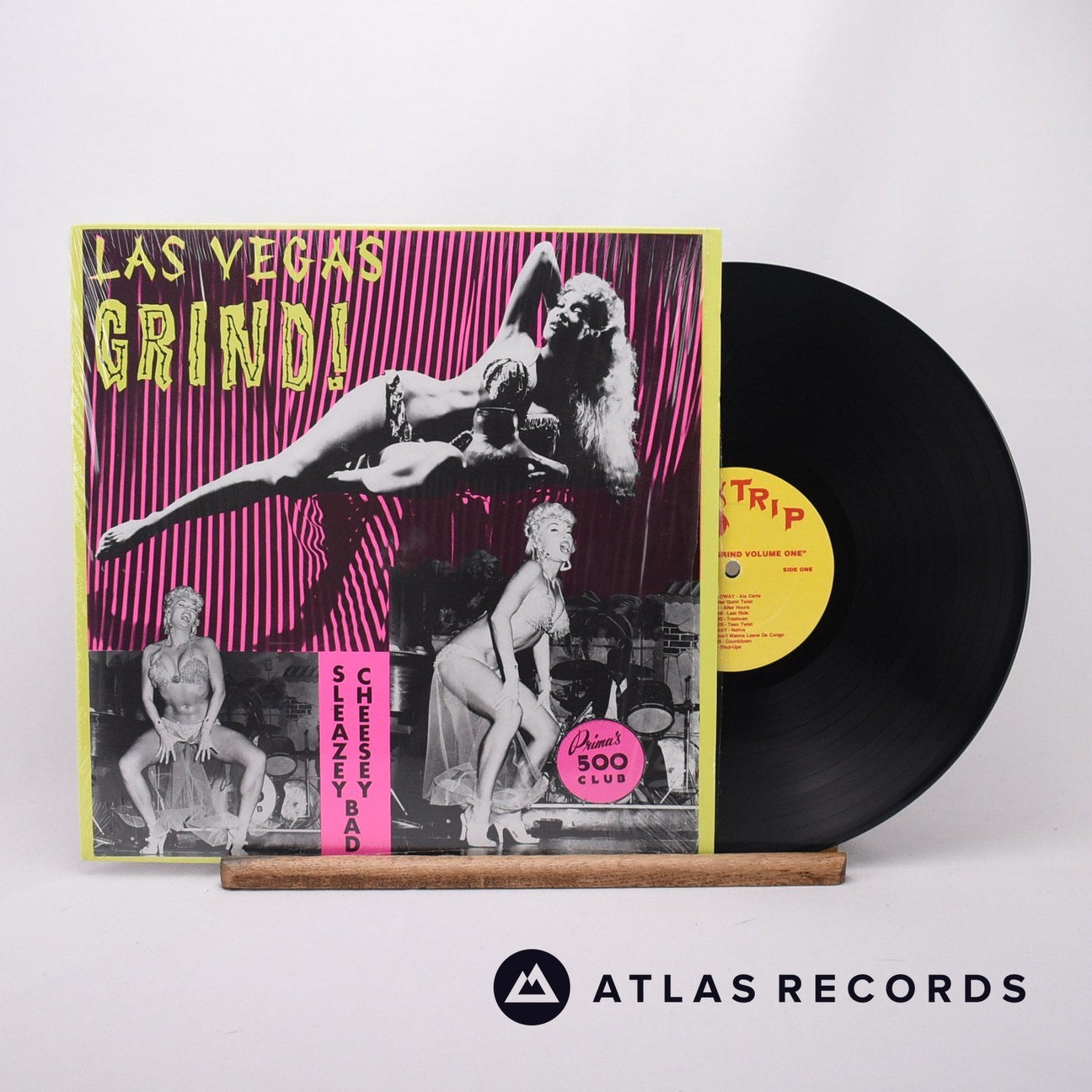 Various Las Vegas Grind! LP Vinyl Record - Front Cover & Record