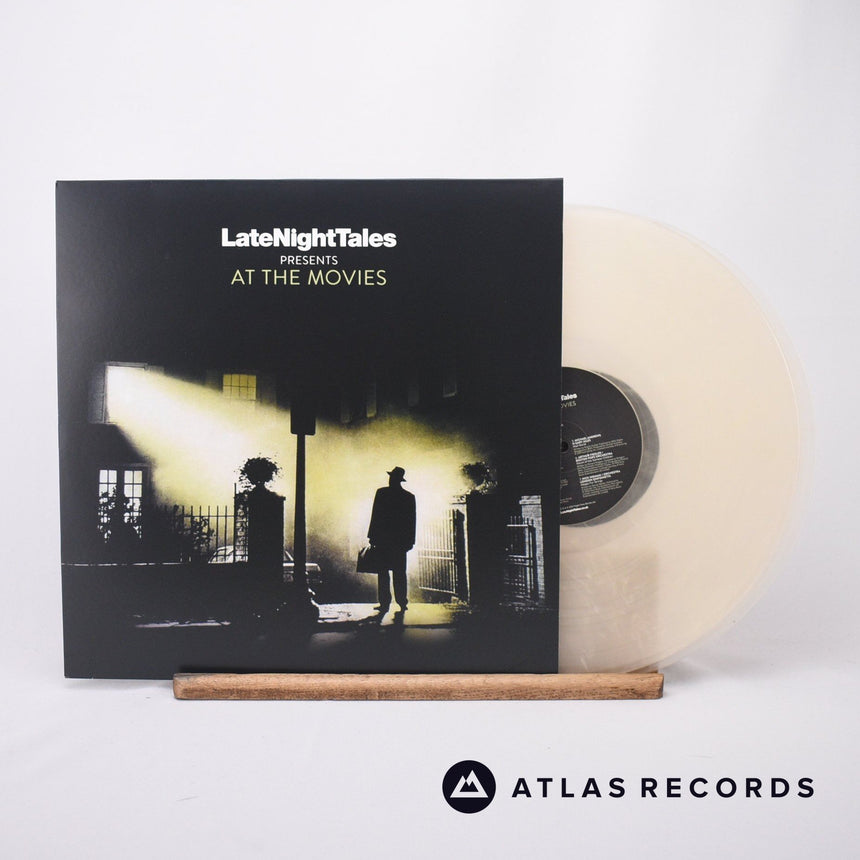 Various LateNightTales Presents At The Movies 2 x LP Vinyl Record - Front Cover & Record