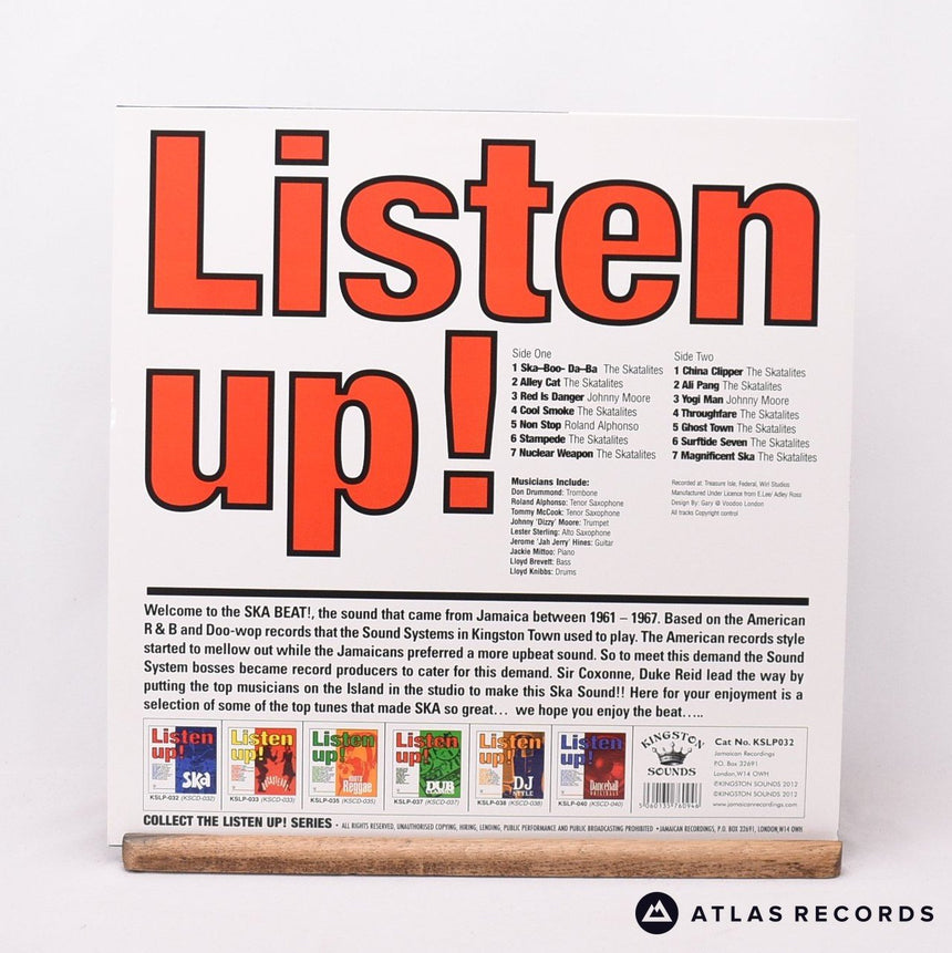 Various - Listen Up! Ska - LP Vinyl Record - EX/EX