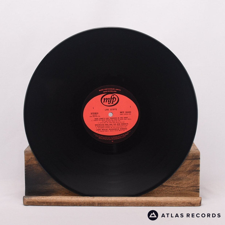 Various - Live Stiffs - Reissue LP Vinyl Record - EX/EX