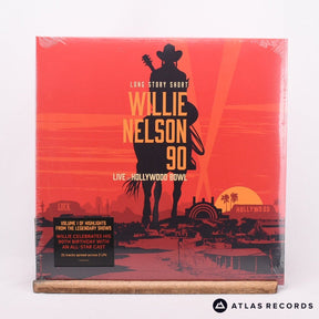Various (Long Story Short) Willie Nelson 90 (Live At The Hollywood Bowl) 2 x LP Vinyl Record - Front Cover & Record