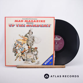 Various Mad Magazine Presents 'Up The Academy' - Original Motion Picture Soundtrack LP Vinyl Record - Front Cover & Record