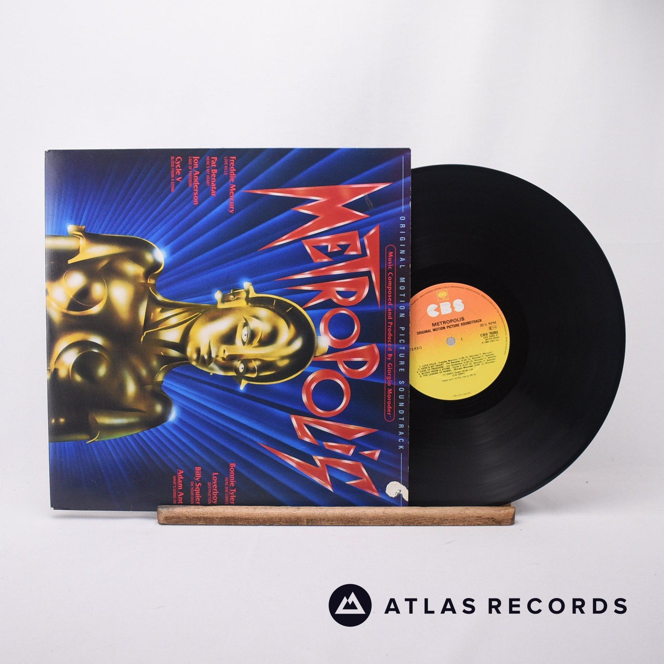 Various Metropolis LP Vinyl Record - Front Cover & Record