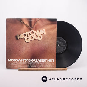 Various Motown Gold LP Vinyl Record - Front Cover & Record
