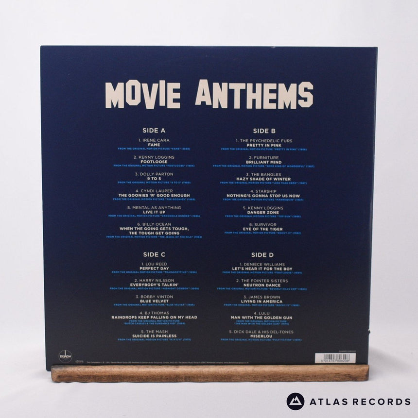 Various - Movie Anthems - Gatefold LP Vinyl Record - VG+/VG+