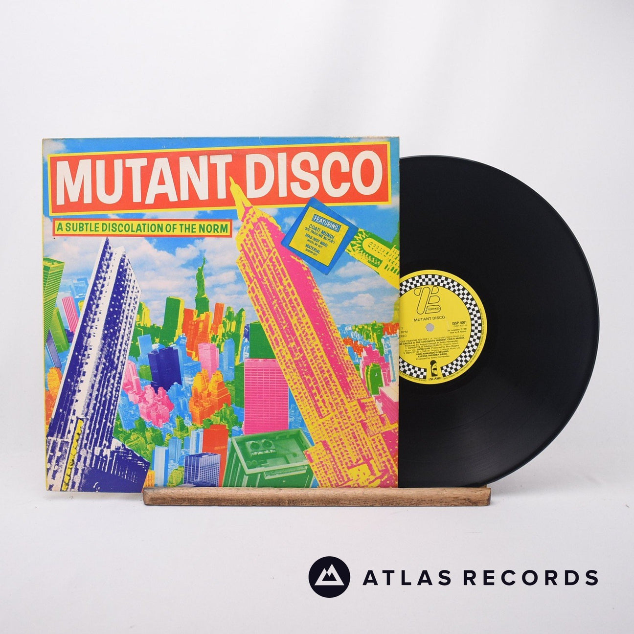Various Mutant Disco: A Subtle Discolation Of The Norm LP Vinyl Record - Front Cover & Record