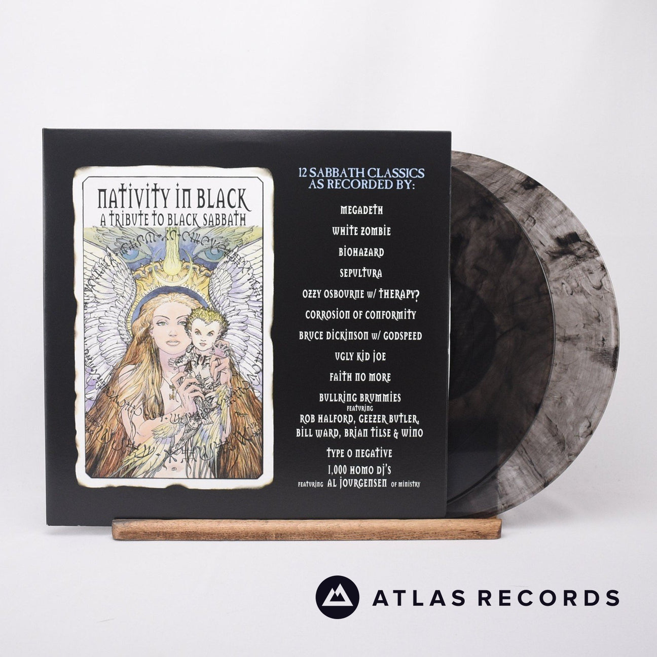 Various Nativity In Black 2 x LP Vinyl Record - Front Cover & Record