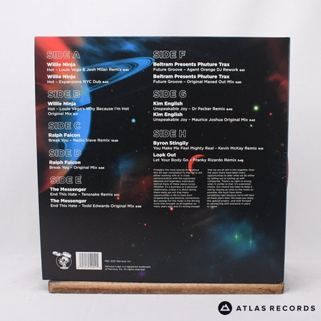Various - Nervous Records 30 Years - Blue Green 4 x 12" Vinyl Record - EX/NM