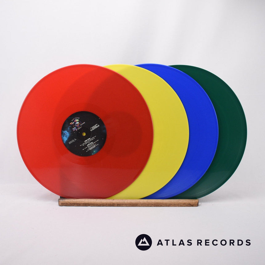 Various - Nervous Records 30 Years - Blue Green 4 x 12" Vinyl Record - EX/NM