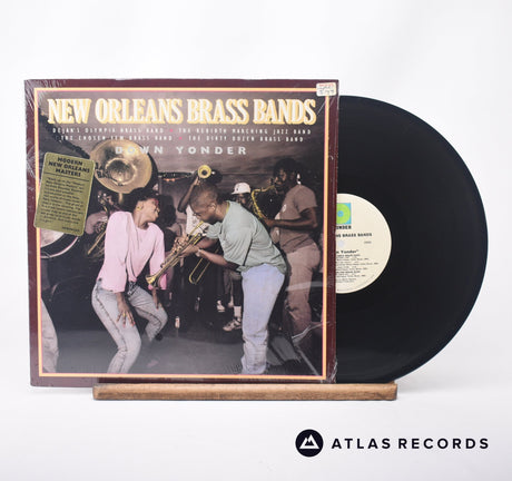 Various New Orleans Brass Bands - Down Yonder LP Vinyl Record - Front Cover & Record