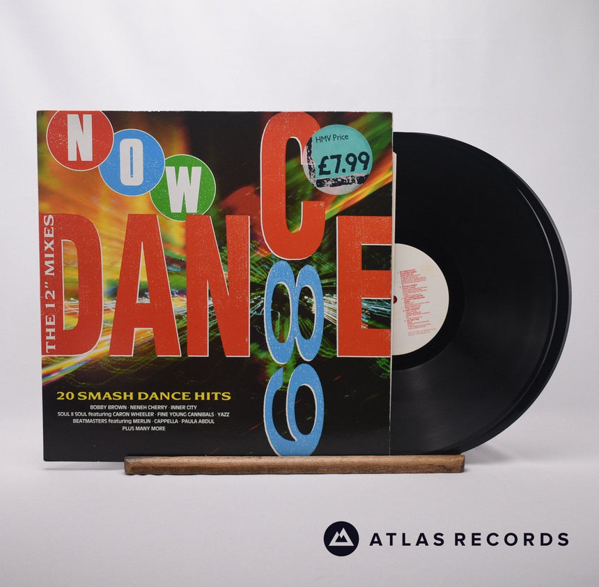 Various Now Dance 89 The 12" Mixes Double LP Vinyl Record - Front Cover & Record