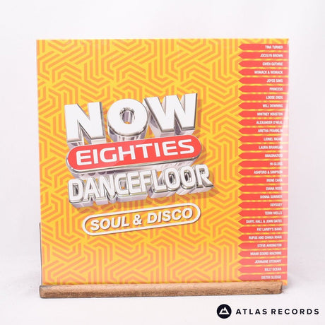 Various Now Eighties Dancefloor Soul & Disco 2 x LP Vinyl Record - Front Cover & Record