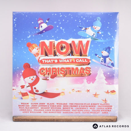 Various Now That's What I Call Christmas 3 x LP Vinyl Record - Front Cover & Record