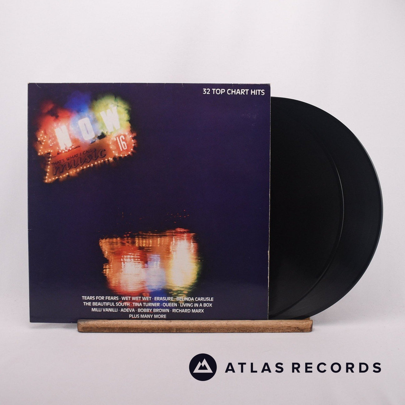 Various Now That's What I Call Music 16 2 x LP Vinyl Record - Front Cover & Record
