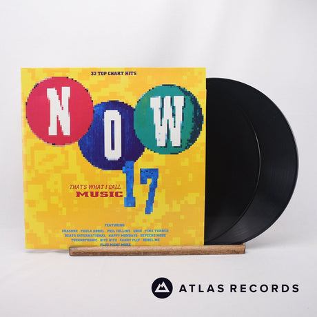 Various Now That's What I Call Music 17 2 x LP Vinyl Record - Front Cover & Record