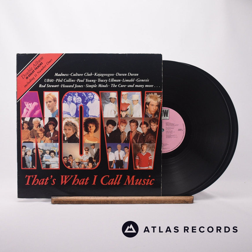 Various Now That's What I Call Music Double LP Vinyl Record - Front Cover & Record