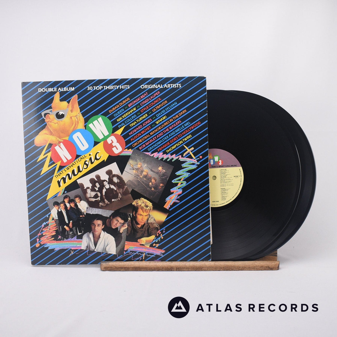 Various Now That's What I Call Music 3 2 x LP Vinyl Record - Front Cover & Record