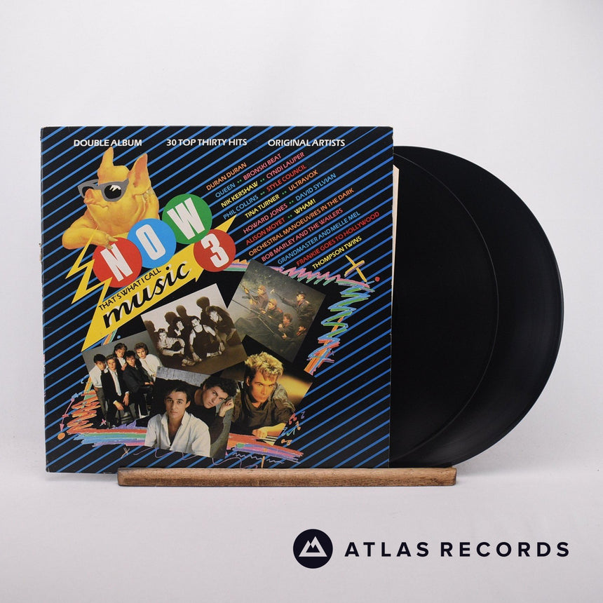 Various Now That's What I Call Music 3 2 x LP Vinyl Record - Front Cover & Record