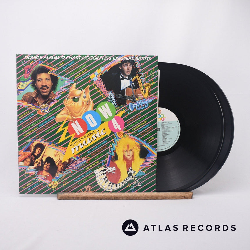 Various Now That's What I Call Music 4 2 x LP Vinyl Record - Front Cover & Record