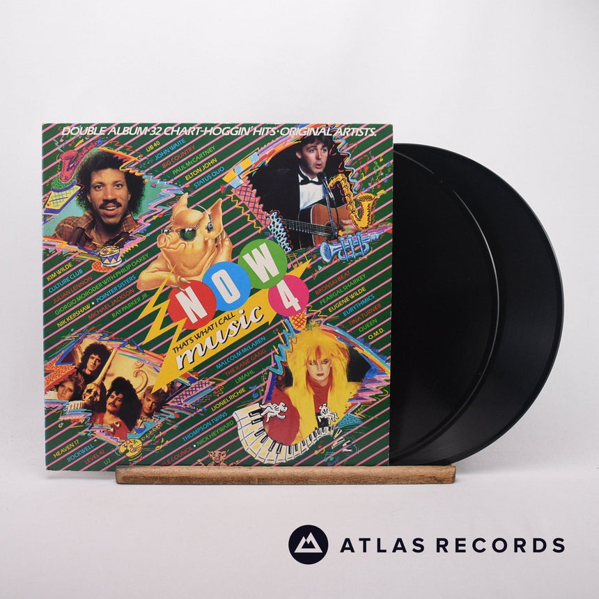 Various Now That's What I Call Music 4 2 x LP Vinyl Record - Front Cover & Record