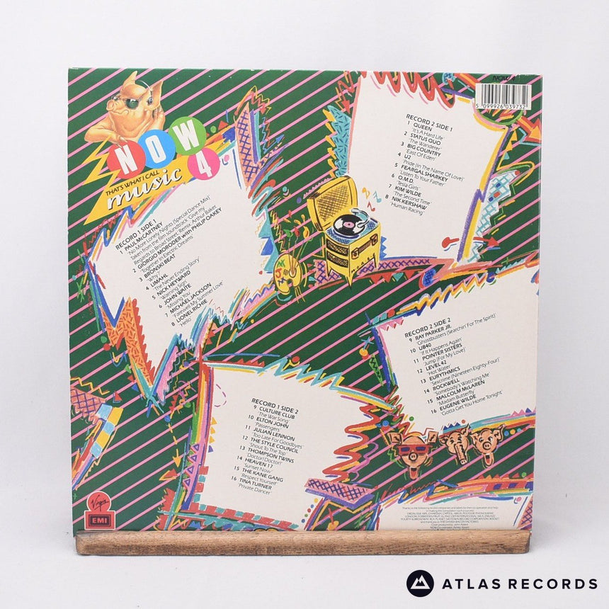 Various - Now That's What I Call Music 4 - Gatefold 2 x LP Vinyl Record - EX/EX