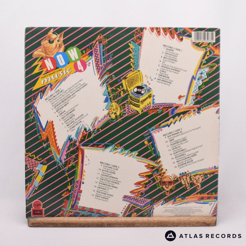 Various - Now That's What I Call Music 4 - Gatefold 2 x LP Vinyl Record - EX/VG+