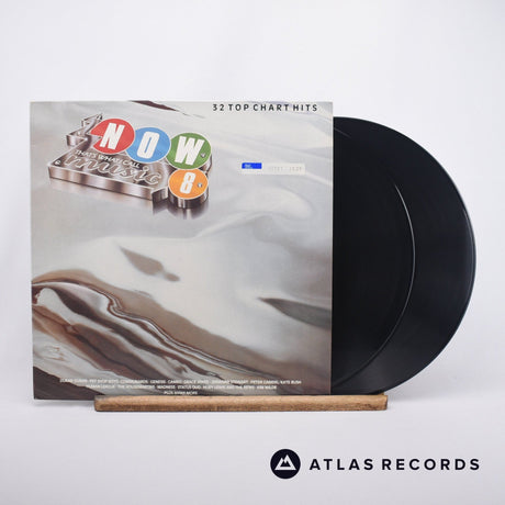Various Now That's What I Call Music 8 2 x LP Vinyl Record - Front Cover & Record