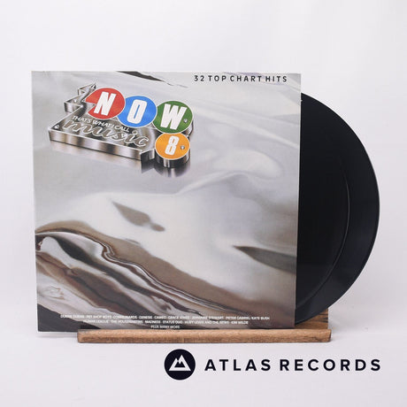 Various Now That's What I Call Music 8 2 x LP Vinyl Record - Front Cover & Record