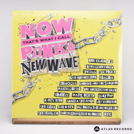 Various Now That's What I Call Punk & New Wave Double LP Vinyl Record - Front Cover & Record