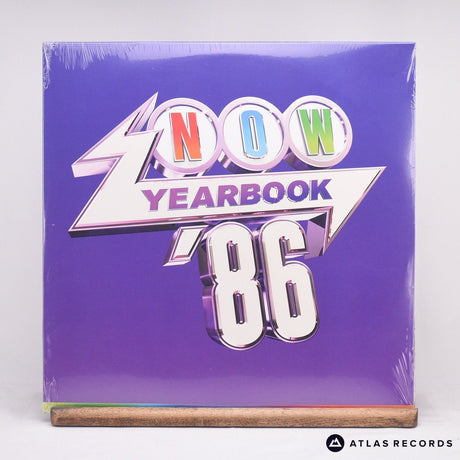 Various Now Yearbook '86 3 x LP Vinyl Record - Front Cover & Record