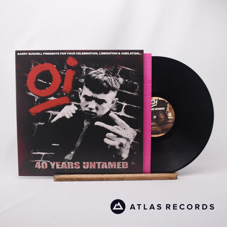 Various Oi! 40 Years Untamed LP Vinyl Record - Front Cover & Record