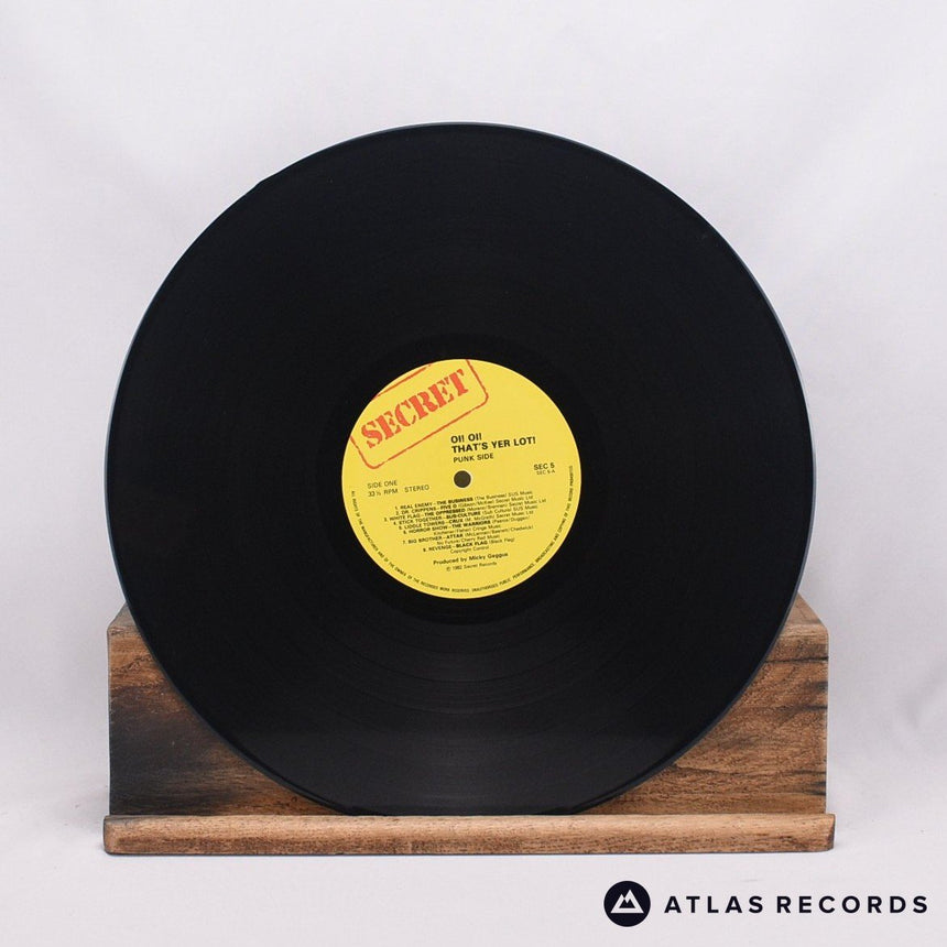 Various - Oi! Oi! That's Yer Lot! - A2 B2 LP Vinyl Record - VG+/VG+