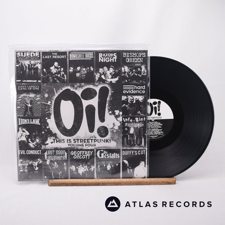Various Oi! This Is Streetpunk! Volume Four LP Vinyl Record - Front Cover & Record