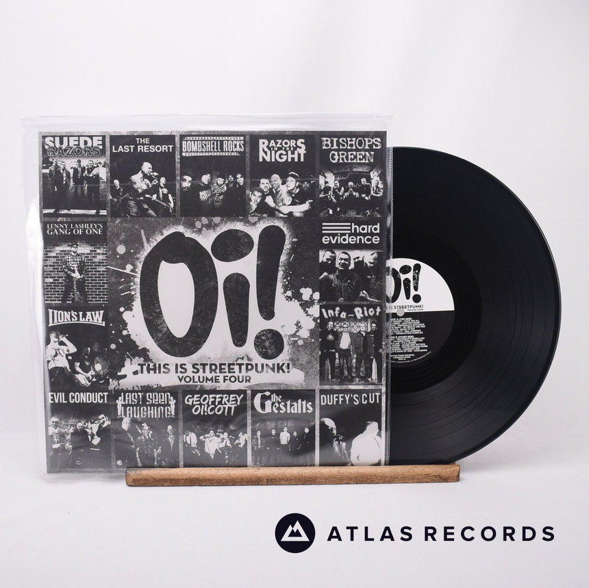 Various Oi! This Is Streetpunk! Volume Four LP Vinyl Record - Front Cover & Record